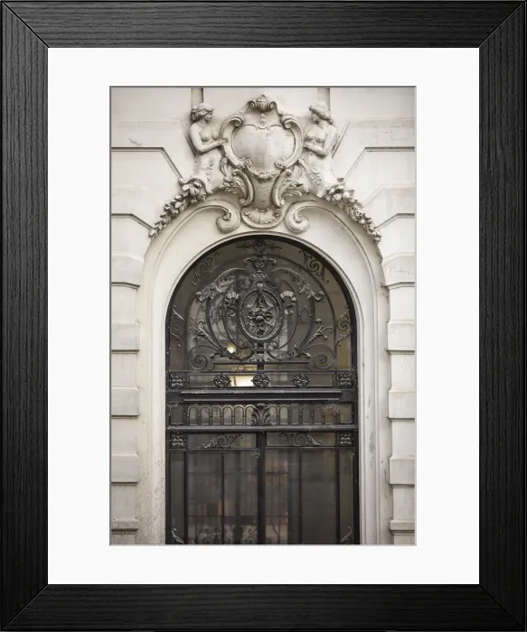 Framed Print : Detail of a door inside Palacio Paz Framed Print : Detail of a door inside Palacio Paz