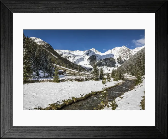 Framed Print : Villgratenbach im Arntal, Innervillgraten, Villgratental, East Tyrol, Tyrol, Austria Framed Print : Villgratenbach im Arntal, Innervillgraten, Villgratental, East Tyrol, Tyrol, Austria