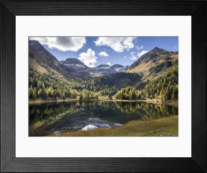 Framed Print : Duisitzkarsee in the Schladming Mountains near Rohrmoos, Styria, Austria Framed Print : Duisitzkarsee in the Schladming Mountains near Rohrmoos, Styria, Austria