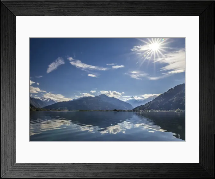 Framed Print : Lake Zell, Zell am See, Salzburg State, Austria Framed Print : Lake Zell, Zell am See, Salzburg State, Austria