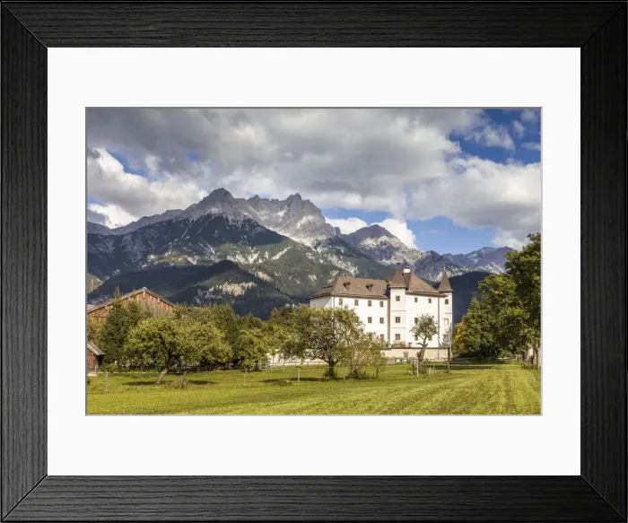 Framed Print : Dorfheim Castle near Saalfelden, Salzburg State, Austria Framed Print : Dorfheim Castle near Saalfelden, Salzburg State, Austria