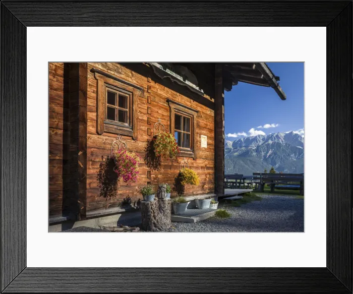 Framed Print : Old mountain farm in Innervillgraten, Villgratental, East Tyrol, Tyrol, Austriawooden Framed Print : Old mountain farm in Innervillgraten, Villgratental, East Tyrol, Tyrol, Austriawooden