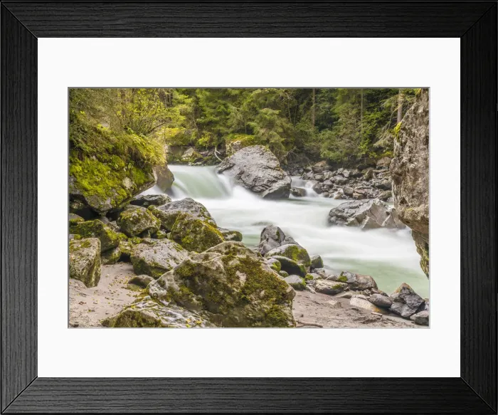 Framed Print : Rapids of the otztaler Ache in the otztal, otz, Tyrol, Austria Framed Print : Rapids of the otztaler Ache in the otztal, otz, Tyrol, Austria