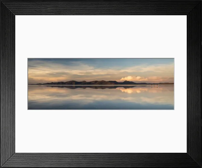 Framed Print : Sunset over the Salar de Uyuni, Southern Altiplano, Bolivia Framed Print : Sunset over the Salar de Uyuni, Southern Altiplano, Bolivia