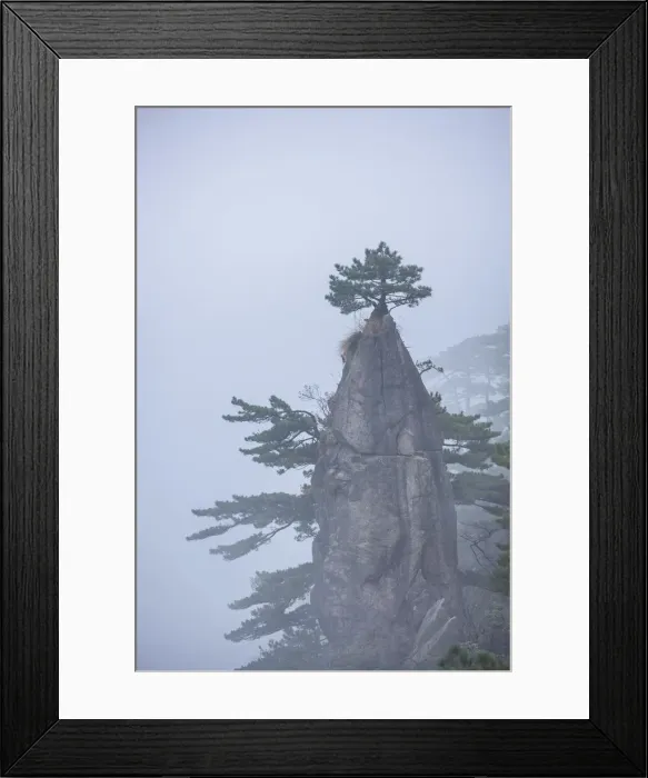 Framed Print : China, Anhui Province, UNESCO World Heritage Site, Mount Huangshan, National Park Framed Print : China, Anhui Province, UNESCO World Heritage Site, Mount Huangshan, National Park