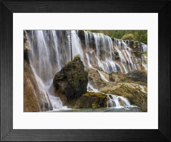 Framed Print : China, Sichuan Province, UNESCO World Heritage Site, Jiuzhaigou National park Framed Print : China, Sichuan Province, UNESCO World Heritage Site, Jiuzhaigou National park