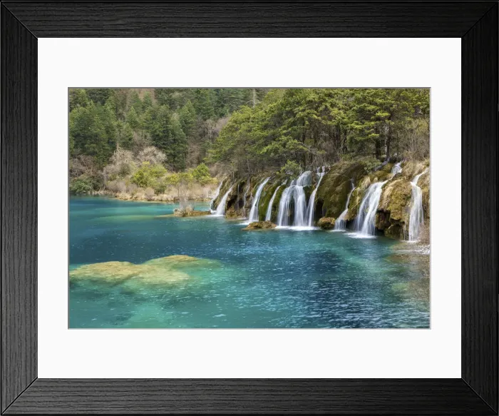 Framed Print : China, Sichuan Province, Jiuzhaigou National park Framed Print : China, Sichuan Province, Jiuzhaigou National park