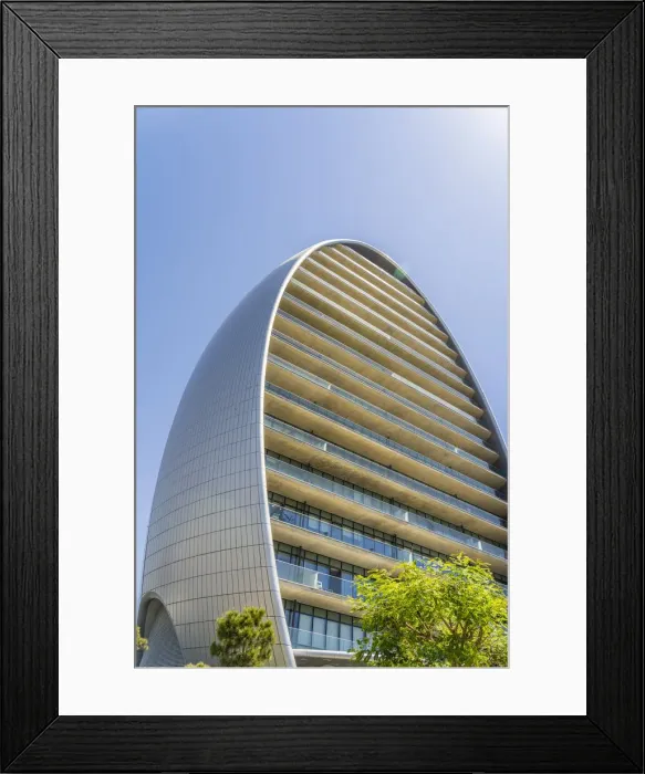 Framed Print : The Oval building in Limassol, Cyprus Framed Print : The Oval building in Limassol, Cyprus