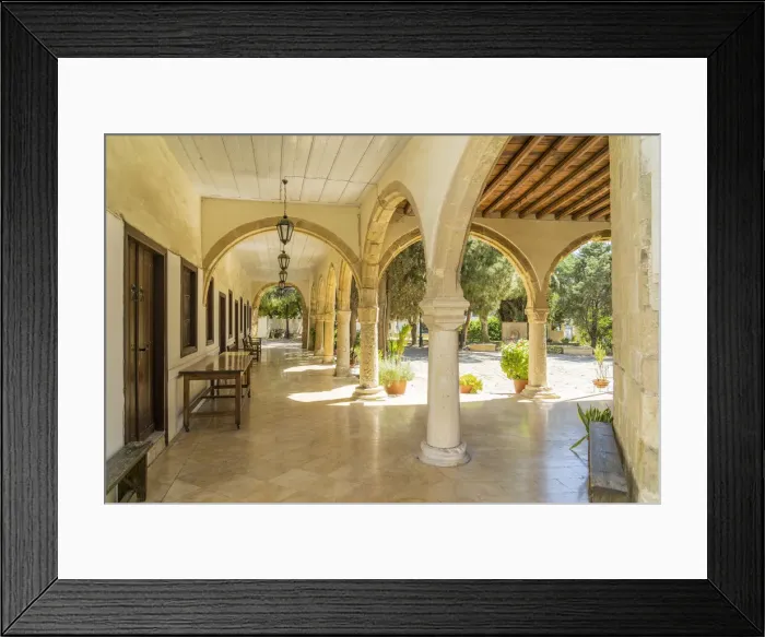 Framed Print : Panagia Chrisopolitissa or the Church of Virgin Mary of Chryssapolitissa, larnaca