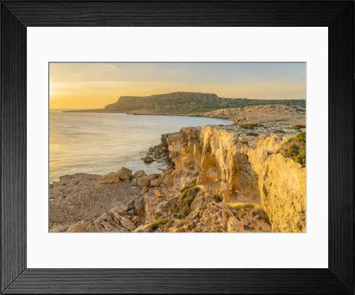 Framed Print : Sunset over Cape Greco, Famagusta Distyrict, Cyprus Framed Print : Sunset over Cape Greco, Famagusta Distyrict, Cyprus