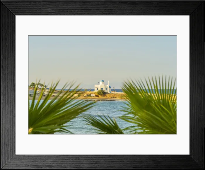 Framed Print : Agios Nikolaos Chapel in Paralimni, Protaras, Famagusta District, Cyprus Framed Print : Agios Nikolaos Chapel in Paralimni, Protaras, Famagusta District, Cyprus