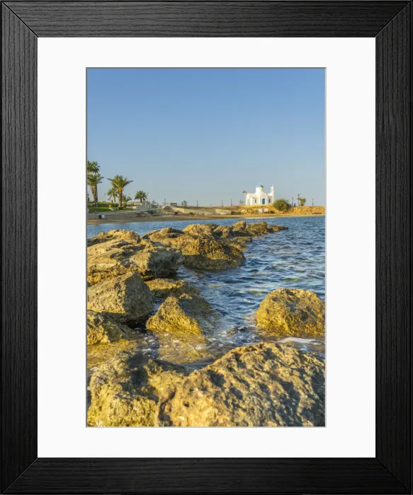 Framed Print : Agios Nikolaos Chapel in Paralimni, Protaras, Famagusta District, Cyprus Framed Print : Agios Nikolaos Chapel in Paralimni, Protaras, Famagusta District, Cyprus