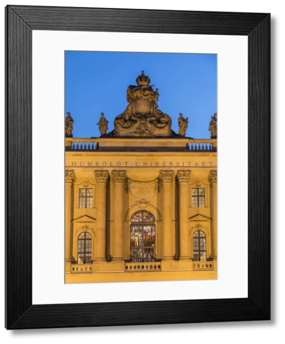Framed Print : Humboldt Universitaat, Bebel Platz, Berlin, Germany Framed Print : Humboldt Universitaat, Bebel Platz, Berlin, Germany