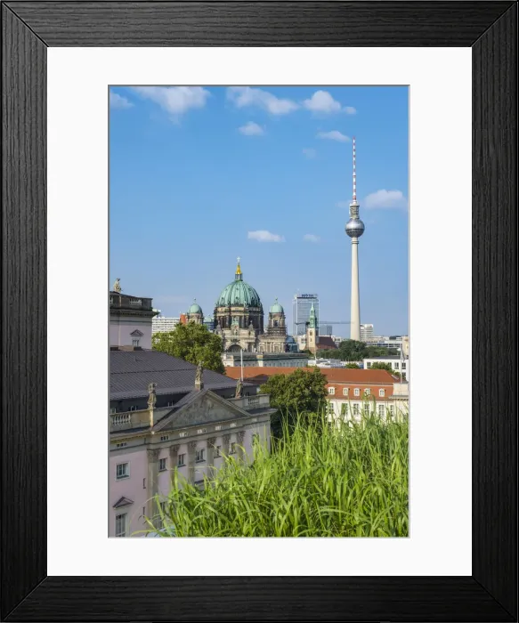 Framed Print : TV Tower (Berliner Fernsehturm) and Berliner Dom (Cathedral) Berlin, Germany Framed Print : TV Tower (Berliner Fernsehturm) and Berliner Dom (Cathedral) Berlin, Germany