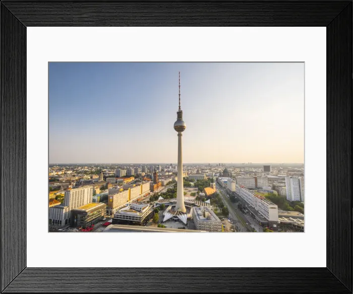 Framed Print : TV Tower (Berliner Fernsehturm) Berlin, Germany Framed Print : TV Tower (Berliner Fernsehturm) Berlin, Germany