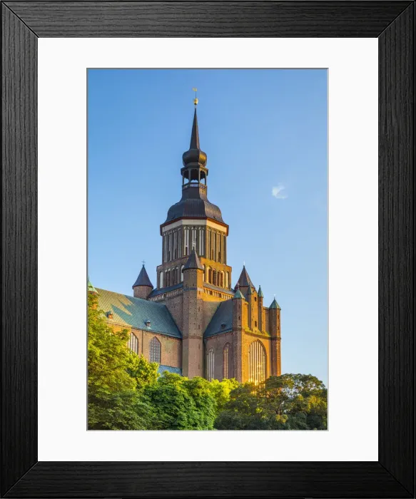 Framed Print : St. Marys Church, Stralsund, Baltic Coast, Mecklenburg-Western Pomerania Framed Print : St. Marys Church, Stralsund, Baltic Coast, Mecklenburg-Western Pomerania