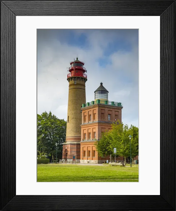 Framed Print : Lighthouse at Cape Arkona, Rugen Island, Baltic Coast, Mecklenburg-Western Pomerania, Germany Framed Print : Lighthouse at Cape Arkona, Rugen Island, Baltic Coast, Mecklenburg-Western Pomerania, Germany
