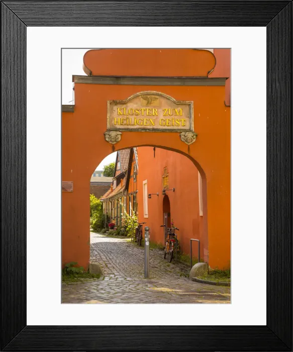 Framed Print : Heilgeistkloster (cloister), Stralsund, Baltic Coast, Mecklenburg-Western Pomerania Framed Print : Heilgeistkloster (cloister), Stralsund, Baltic Coast, Mecklenburg-Western Pomerania