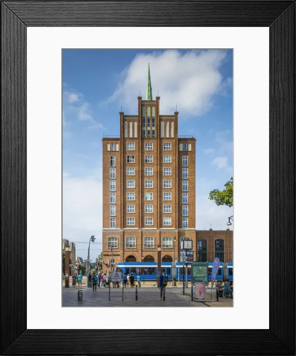 Framed Print : Rostock, Baltic Coast, Mecklenburg-Western Pomerania, Germany Framed Print : Rostock, Baltic Coast, Mecklenburg-Western Pomerania, Germany
