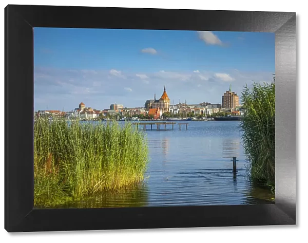 Warnow river & Rostock, Baltic Coast, Mecklenburg-Western Pomerania, Germany