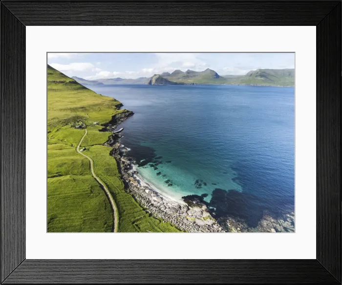 Framed Print : Island of Koltur. Faroe Islands Framed Print : Island of Koltur. Faroe Islands
