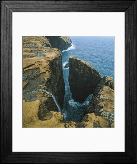 Framed Print : The wild coast in Suðuroy close to Sandvik. Suðuroy, Faroe Islands Framed Print : The wild coast in Suðuroy close to Sandvik. Suðuroy, Faroe Islands