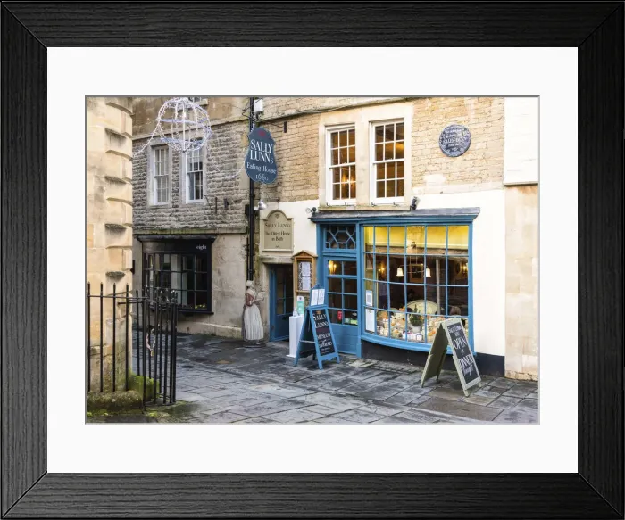 Framed Print : The Sally Lunn Eating House - Bath oldest house (c. 1482) Framed Print : The Sally Lunn Eating House - Bath oldest house (c. 1482)