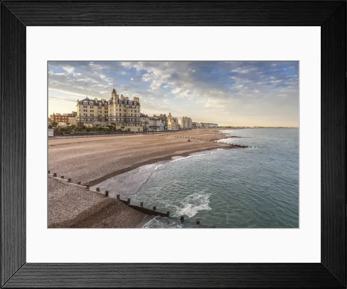 Framed Print : Marine Parade in Eastbourne, East Sussex, England