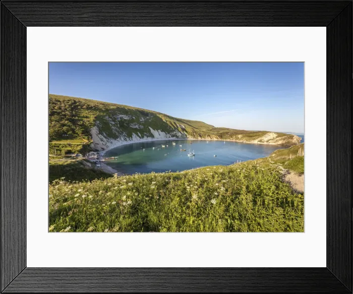 Framed Print : Lulworth Cove, Dorset, England Framed Print : Lulworth Cove, Dorset, England