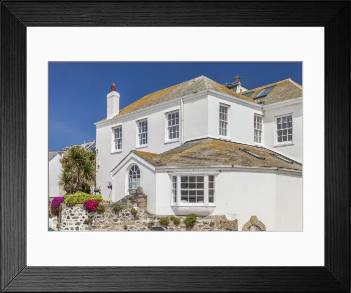 Framed Print : At St. Ives harbor, Cornwall, England Framed Print : At St. Ives harbor, Cornwall, England
