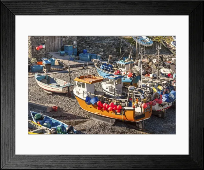 Framed Print : Cagdwith Harbor, Lizard Peninsula, Cornwall, England