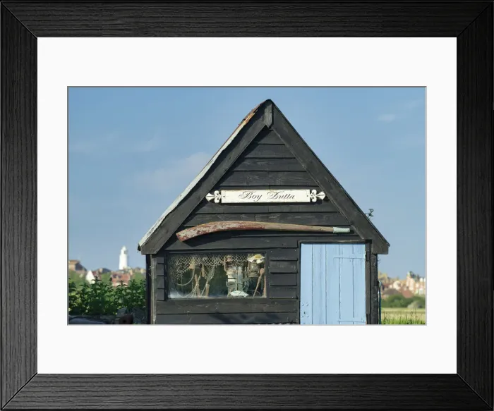 Framed Print : Fishing Hut, Southwold, Suffolk, England Framed Print : Fishing Hut, Southwold, Suffolk, England