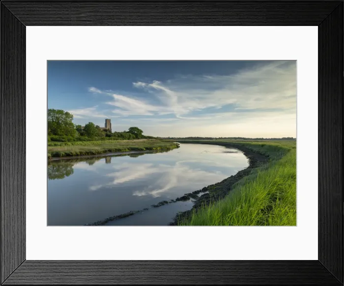 Framed Print : Holy Trinity Church & Clouds Reflecting in River Blyth, Blythburgh, Suffolk, England Framed Print : Holy Trinity Church & Clouds Reflecting in River Blyth, Blythburgh, Suffolk, England