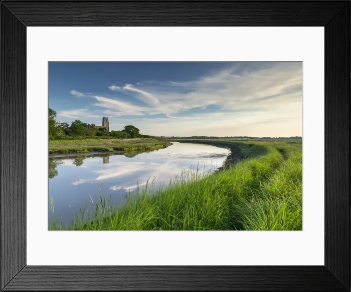 Framed Print : Holy Trinity Church & Clouds Reflecting in River Blyth, Blythburgh, Suffolk, England Framed Print : Holy Trinity Church & Clouds Reflecting in River Blyth, Blythburgh, Suffolk, England