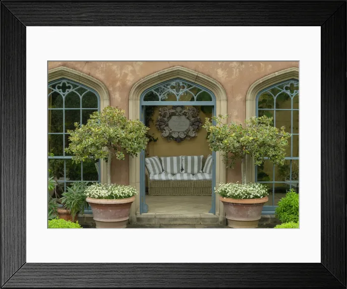 Framed Print : The Orangery Garden, Elton Hall Gardens, Elton, Cambridgeshire, England Framed Print : The Orangery Garden, Elton Hall Gardens, Elton, Cambridgeshire, England