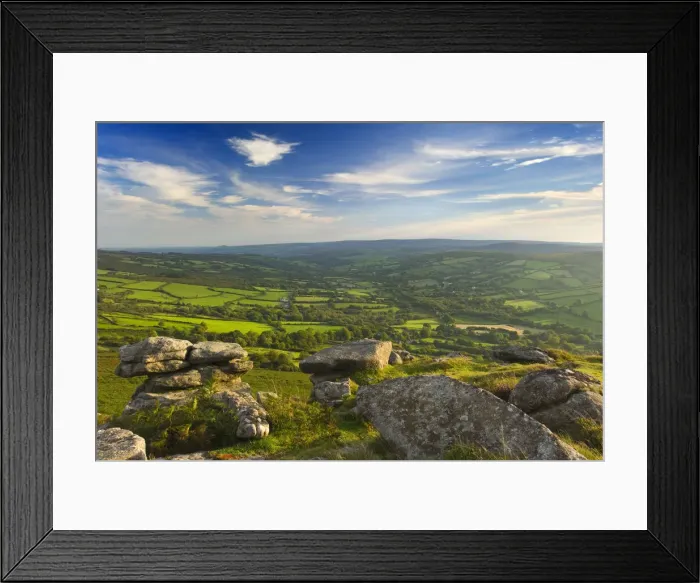 Framed Print : Dartmoor, Devon, England