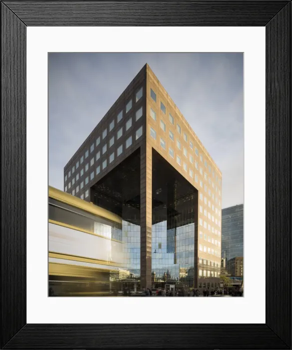 Framed Print : Exterior of One London Bridge building, London Bridge, London, UK Framed Print : Exterior of One London Bridge building, London Bridge, London, UK
