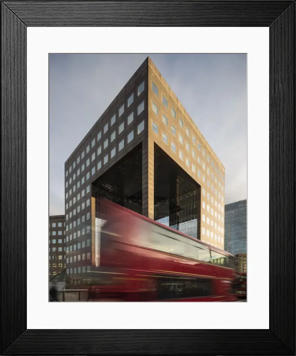 Framed Print : Exterior of One London Bridge building, London Bridge, London, UK Framed Print : Exterior of One London Bridge building, London Bridge, London, UK