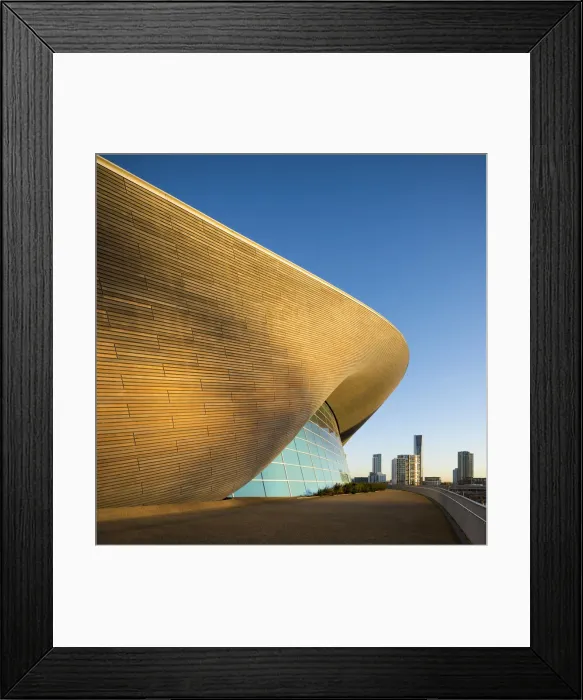 Framed Print : Aquatics Centre, Stratford, London, UK Framed Print : Aquatics Centre, Stratford, London, UK