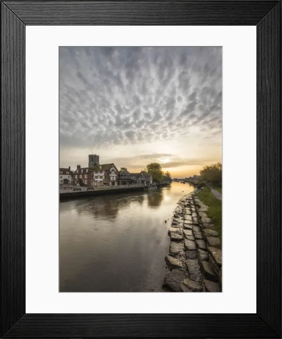 Framed Print : Sunrise over the River Frome at Wareham Quay, Wareham, Isle of Purbeck, Dorset, England Framed Print : Sunrise over the River Frome at Wareham Quay, Wareham, Isle of Purbeck, Dorset, England