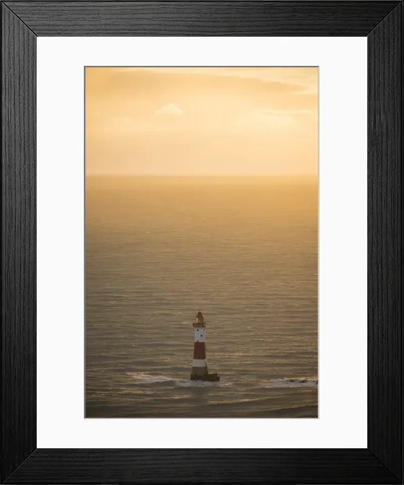 Framed Print : Beachy Head Lighthouse at Sunset, East Sussex, England, UK Framed Print : Beachy Head Lighthouse at Sunset, East Sussex, England, UK
