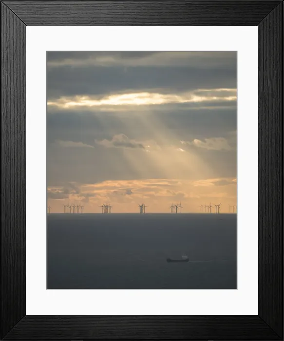 Framed Print : Birling Gap, East Sussex, England, UK