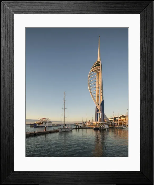 Framed Print : Spinnaker Tower, Portsmouth, England, UK Framed Print : Spinnaker Tower, Portsmouth, England, UK