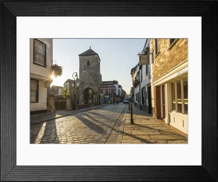 Framed Print : Canterbury, Kent, England UK Framed Print : Canterbury, Kent, England UK
