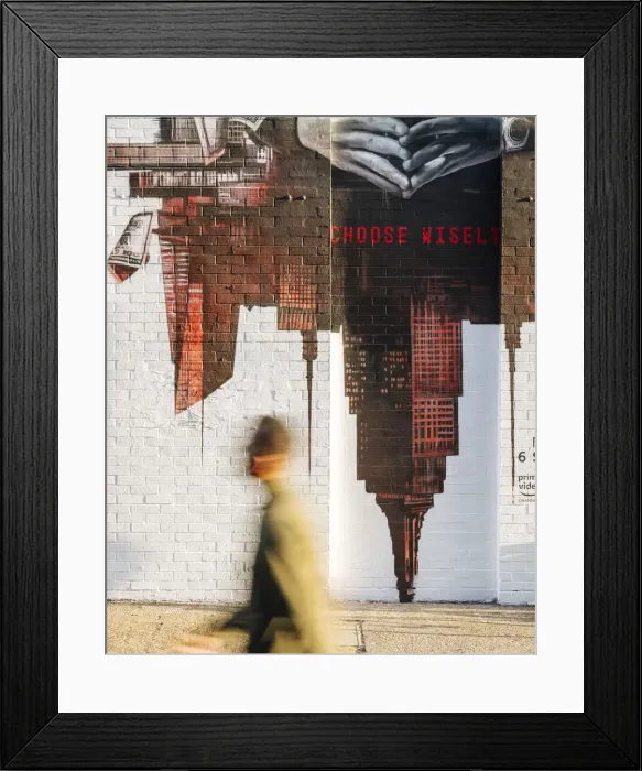Framed Print : View of Graffiti, Shoreditch, London, England, UK Framed Print : View of Graffiti, Shoreditch, London, England, UK