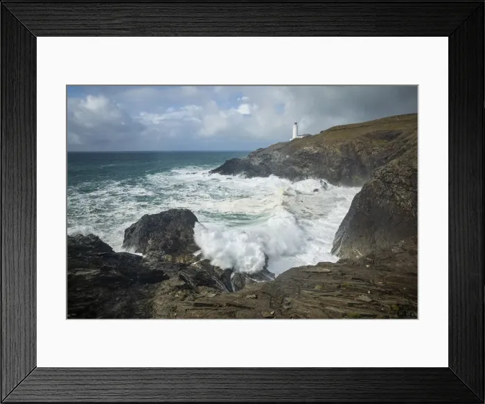 Framed Print : Trevose Head Lighthouse, Padstow, Cornwall, England, UK Framed Print : Trevose Head Lighthouse, Padstow, Cornwall, England, UK