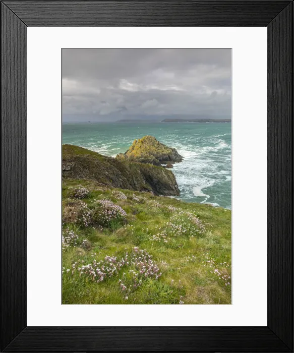 Framed Print : Barras Bay, Cornwall, England, UK Framed Print : Barras Bay, Cornwall, England, UK