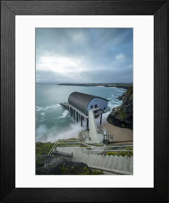 Framed Print : Padstow Lifeboat Station, Mother Iveys Bay, Cornwall, England, UK Framed Print : Padstow Lifeboat Station, Mother Iveys Bay, Cornwall, England, UK