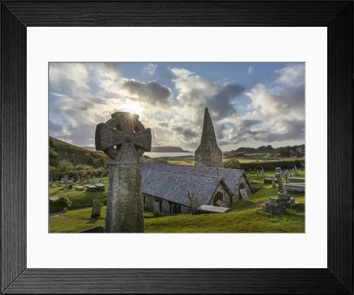 Framed Print : St Enodoc Church, Trebetherick, Cornwall, England, UK Framed Print : St Enodoc Church, Trebetherick, Cornwall, England, UK