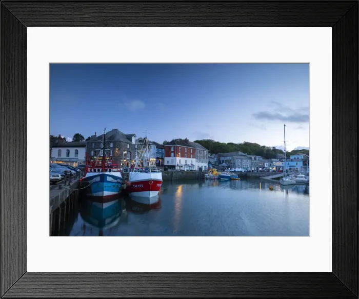 Framed Print : Padstow, Cornwall, England, UK Framed Print : Padstow, Cornwall, England, UK